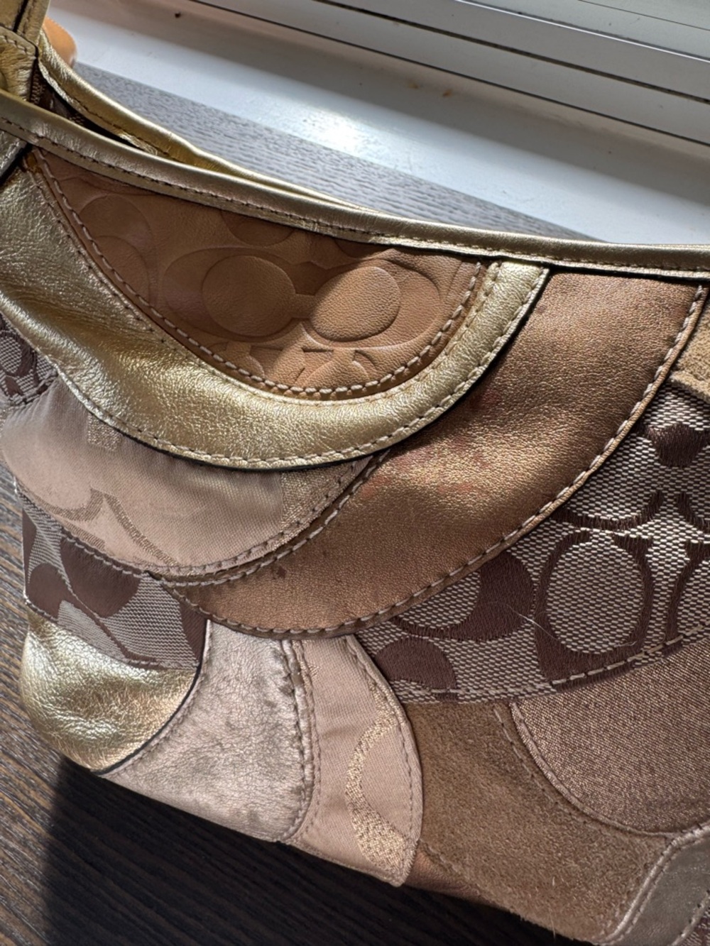 Patchwork Coach Carly Bag - Picture 6 of 10